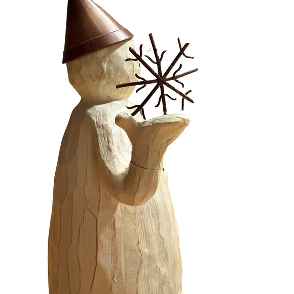 Shiverin’ Dan Snowflake Man Flurryville LivingQuarters Figurine w/ Box READ - Picture 10 of 15